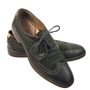 Johnston & Murphy Mens Shoes Size 9.5 M Wingtip